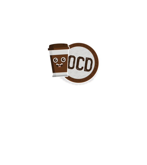Cafea Dragoste și dependență model verde pe tricou