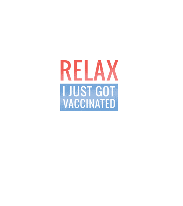 Fii calm, sunt vaccinat model negru pe tricou