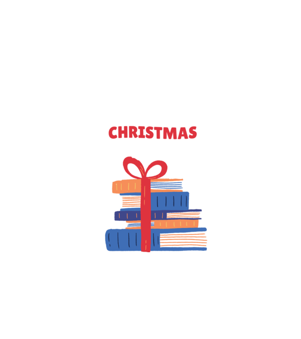 All I want for Christmas is Books tricou cu cărți model negru pe tricou