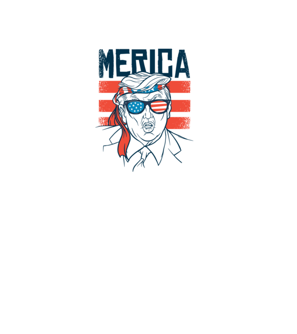 Merica Trump 2020 Usa model alb pe tricou