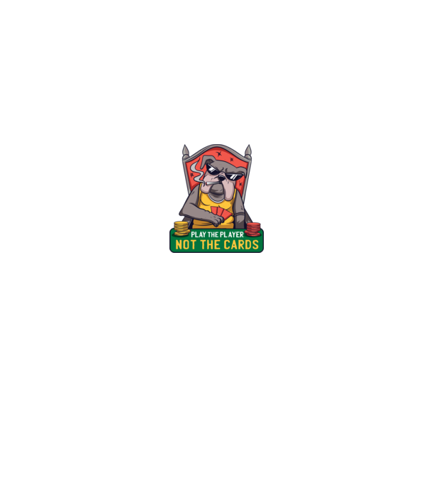 Bulldog Poker model negru pe tricou