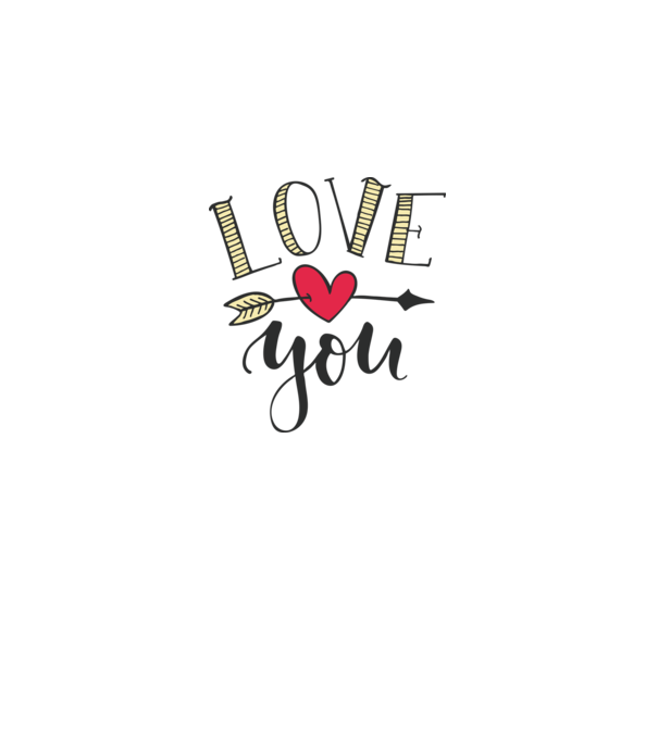 'Te iubesc tricou pentru Valentine''s Day' model alb pe tricou