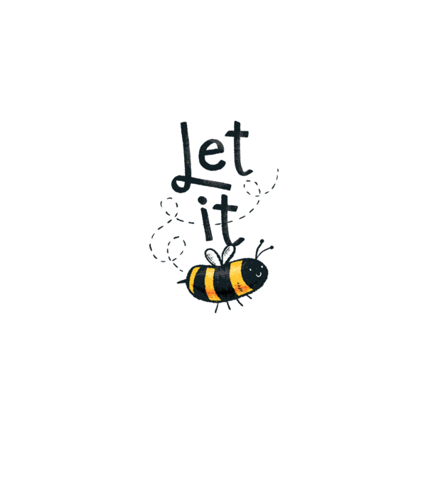 Let it bee - Apicultor model nisipiu pe tricou