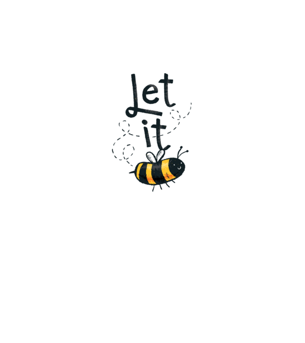 Let it bee - Apicultor model alb pe tricou
