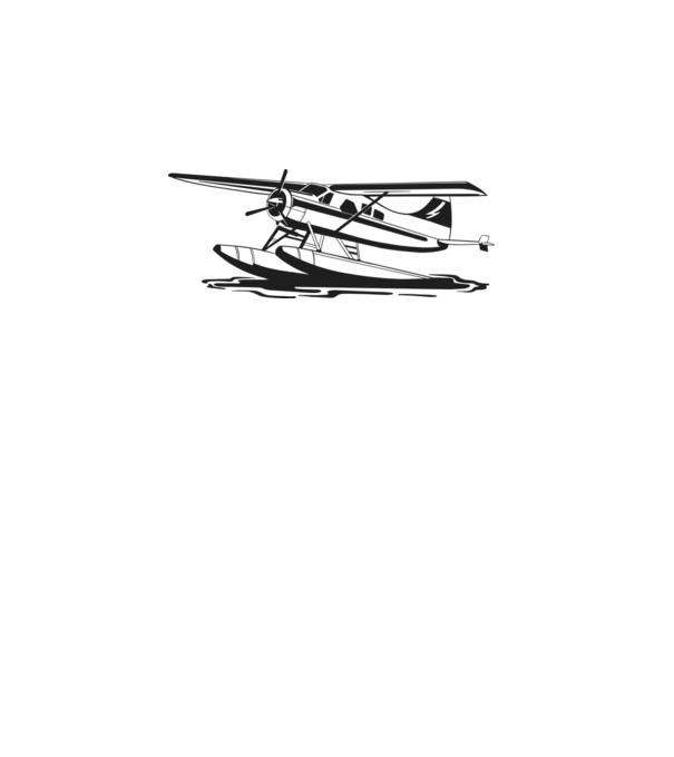Hydroplane avion model alb pe tricou