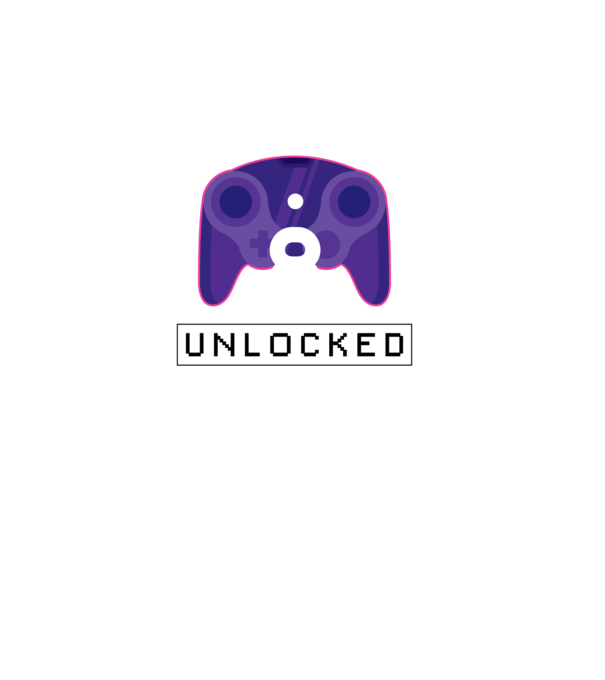 Level 8 Unlocked Gamer Birthday model negru pe tricou