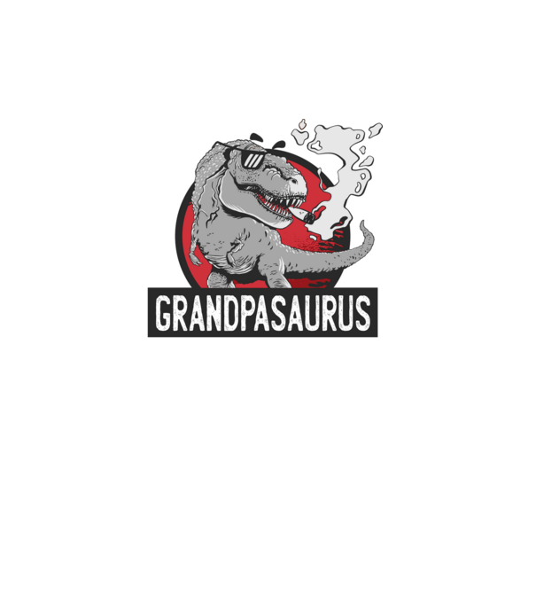 Grandpasaurus T-rex model turcoaz pe tricou