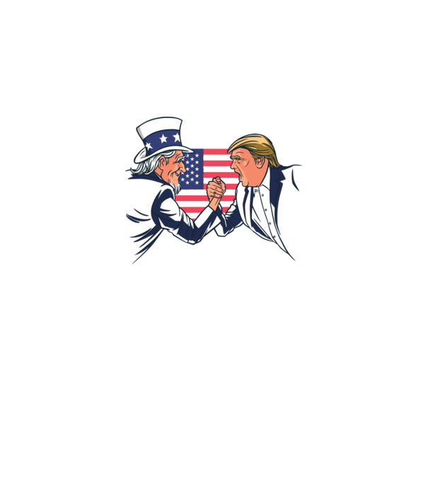 Trump Vs Unchiul Sam SUA 2020 alegeri prezidențiale model gri pe tricou