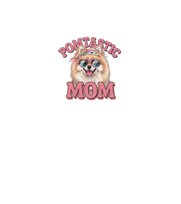 Pomtastic Mom model gri pe tricou