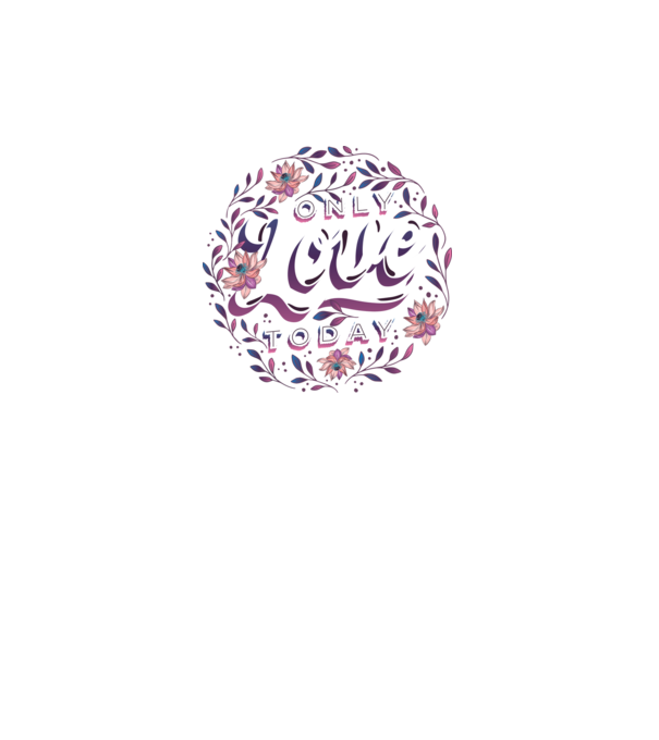 'Only Love Today tricou pentru Valentine''s Day' model dusty pink pe tricou