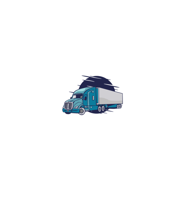 Tricou Șofer de camion model alb/roșu pe tricou
