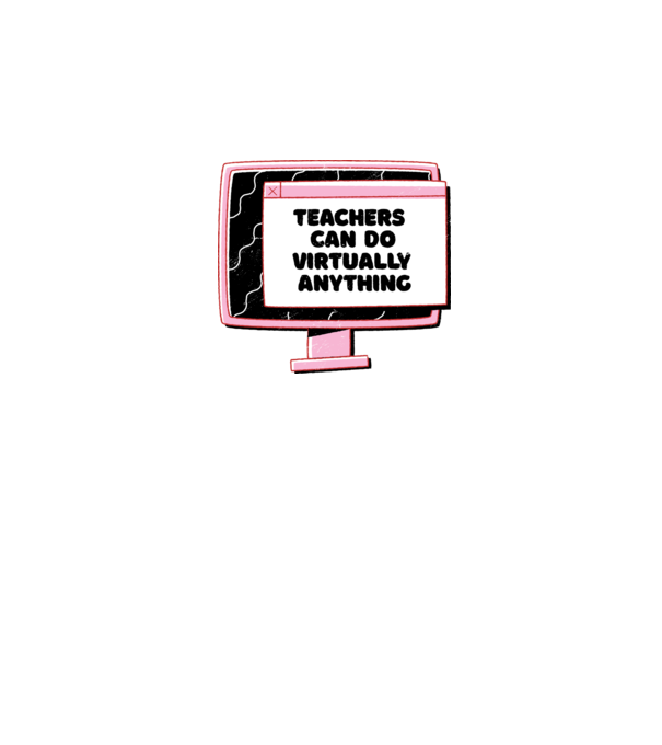 Home Office Pentru profesori model gri pe tricou
