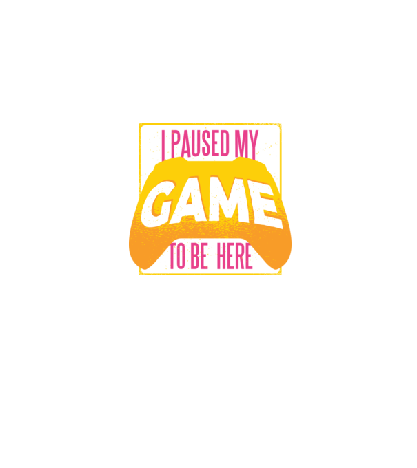 I paused my game to be here tricou amuzant Gamer model albastru jeanși pe tricou