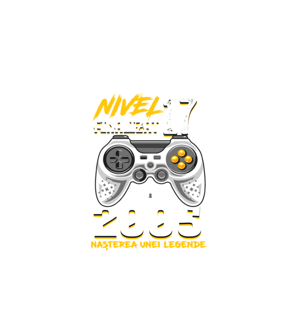 Nivel 17 finalizat. 2005 nașterea unei legende model negru pe tricou