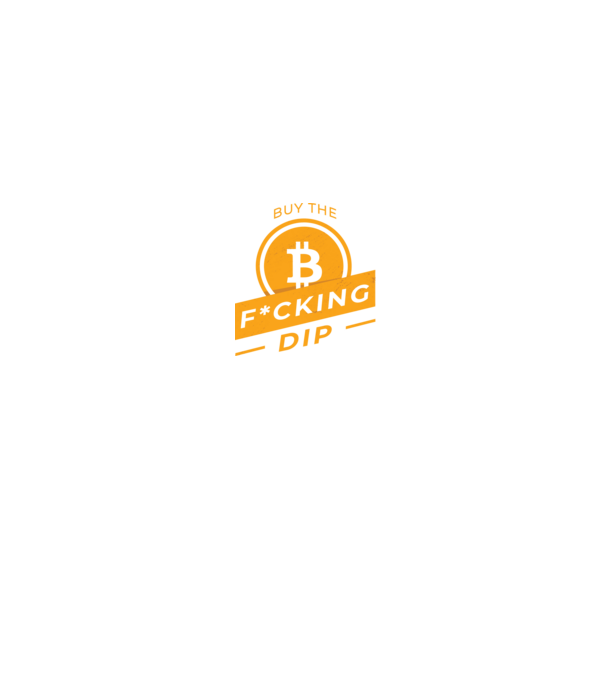 Bitcoin - Buy the fucking dip model negru pe tricou