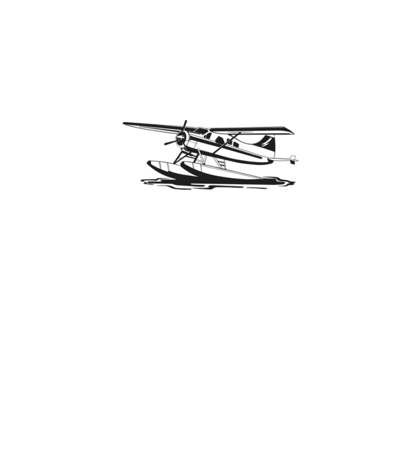 Hydroplane avion model alb pe tricou