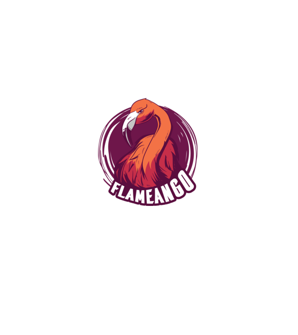 Flamingo model liliachiu pe tricou