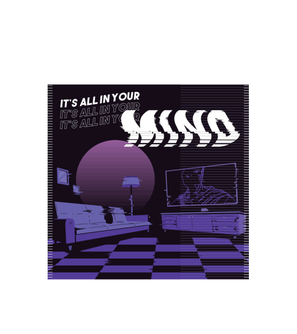'It''s all in your mind' model alb pe tricou