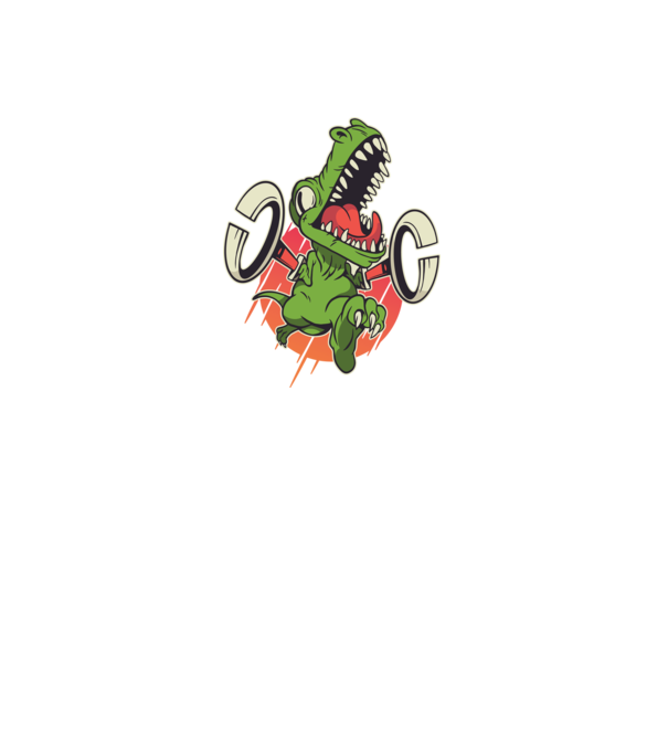 Dinozaur T-rex model galben deschis pe tricou