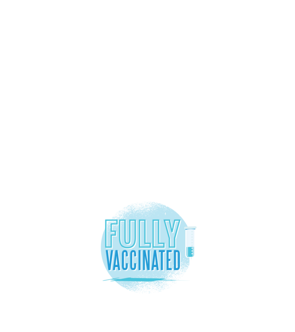 Complet vaccinat model negru pe tricou