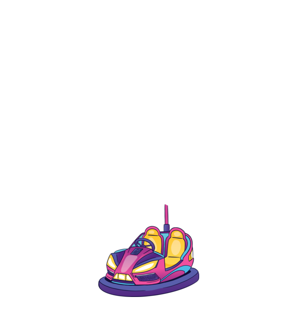 Dodgem model albastru deschis pe tricou