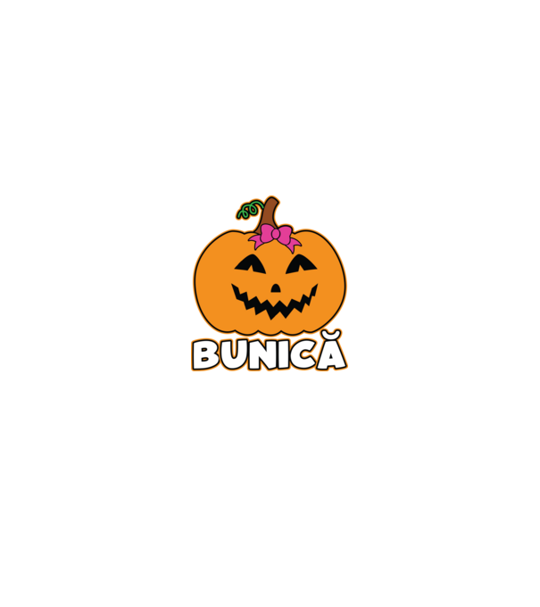 bunică model negru pe tricou
