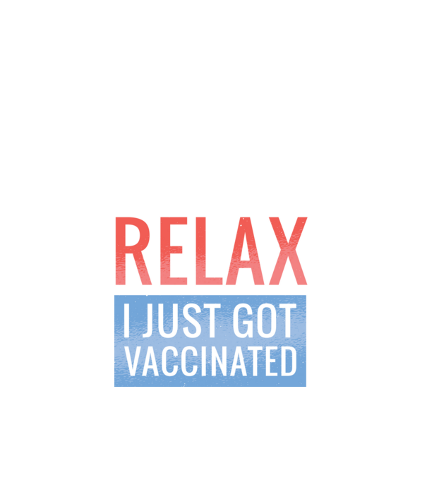 Fii calm, sunt vaccinat model negru pe tricou