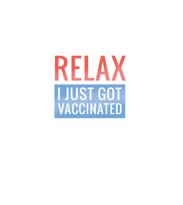 Fii calm, sunt vaccinat model negru pe tricou