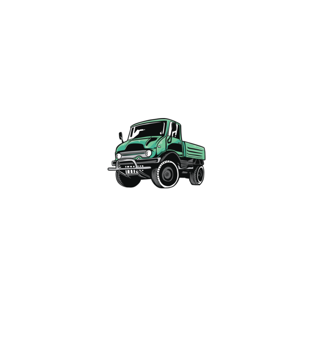 Camion model gri pe tricou