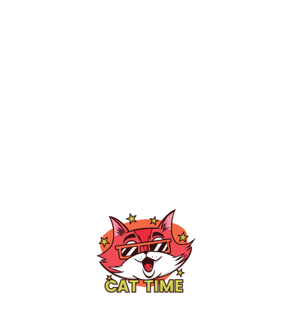 Cat Time Momentul pisicii model roz deschis pe tricou