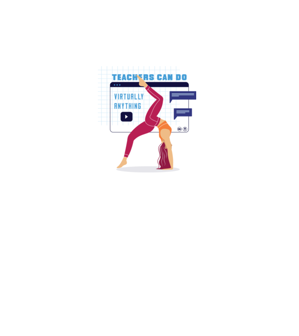 Fitness virtual model turcoaz pe tricou