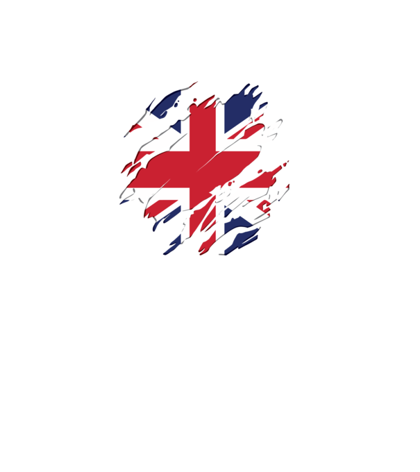 UK Steagul Regatului Unit model negru pe tricou
