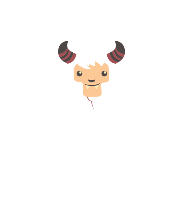Goat Halloween model gri pe tricou