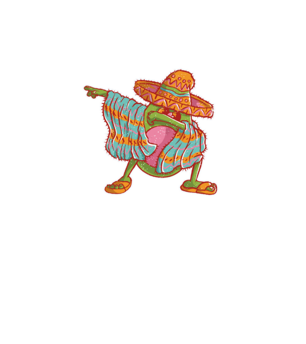 Avocado mexican DAB model turcoaz pe tricou