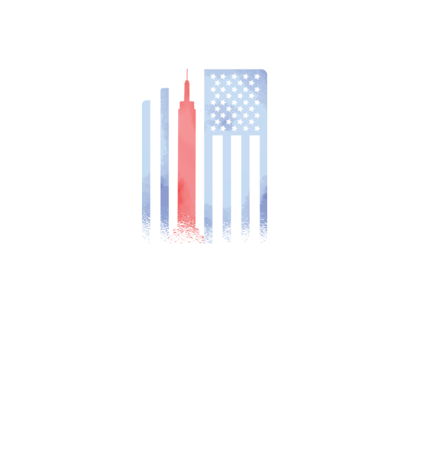Usa Empire State Building model alb pe tricou