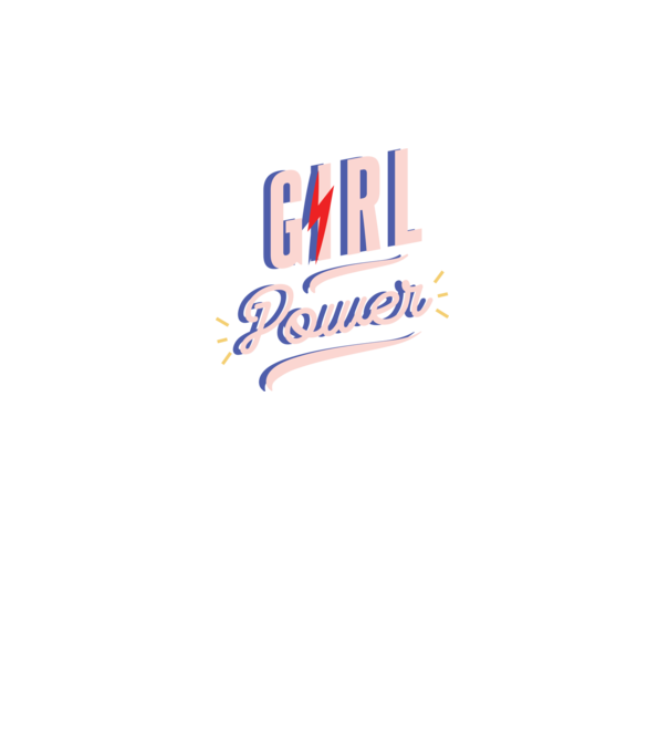 Girl Power de Ziua Femeii model negru pe tricou