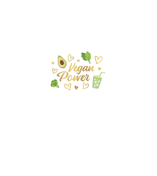 Vegan Power tricou vegan model verde pe tricou