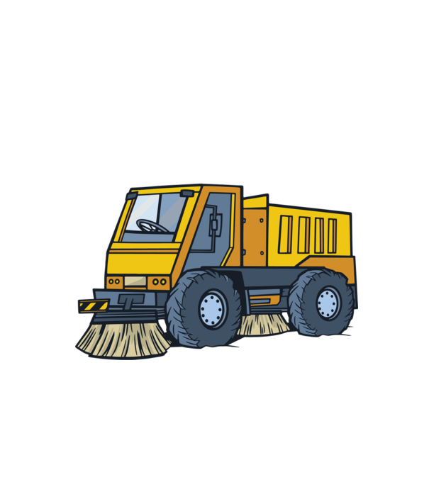 Camion spălare străzi model turcoaz pe tricou
