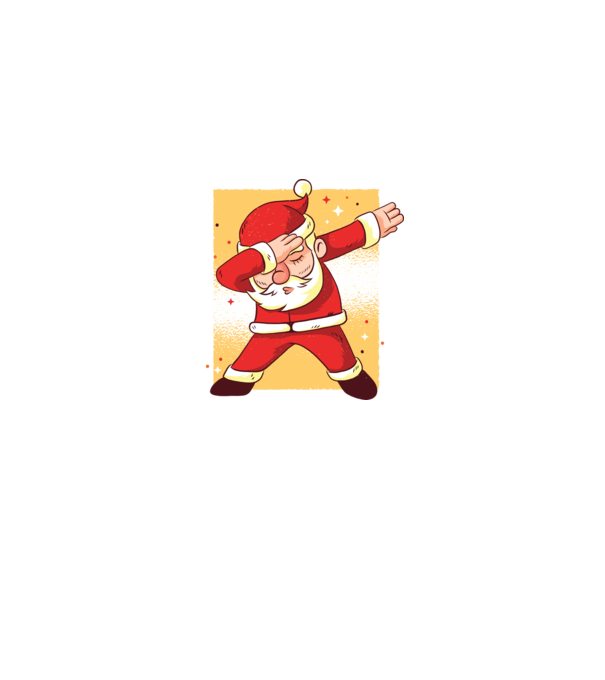 Santa DAB Moș Crăciun model gri pe tricou