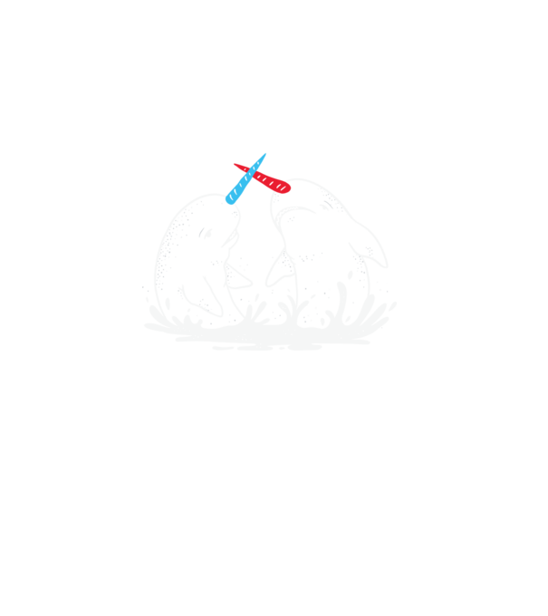Narwars model turcoaz pe tricou