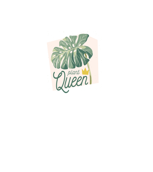 Plant Queen model gri pe tricou