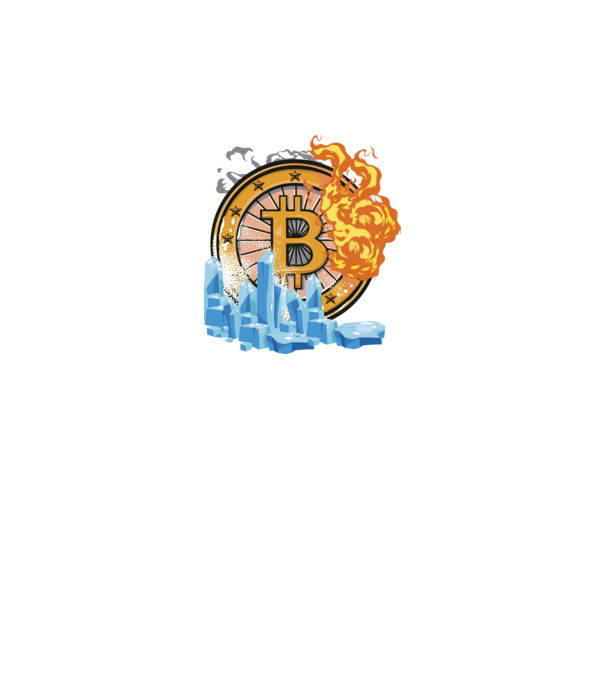 Logo Bitcoin model negru pe tricou