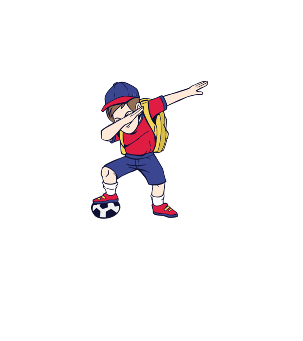 Școlar Fotbalist DAB model gri pe tricou