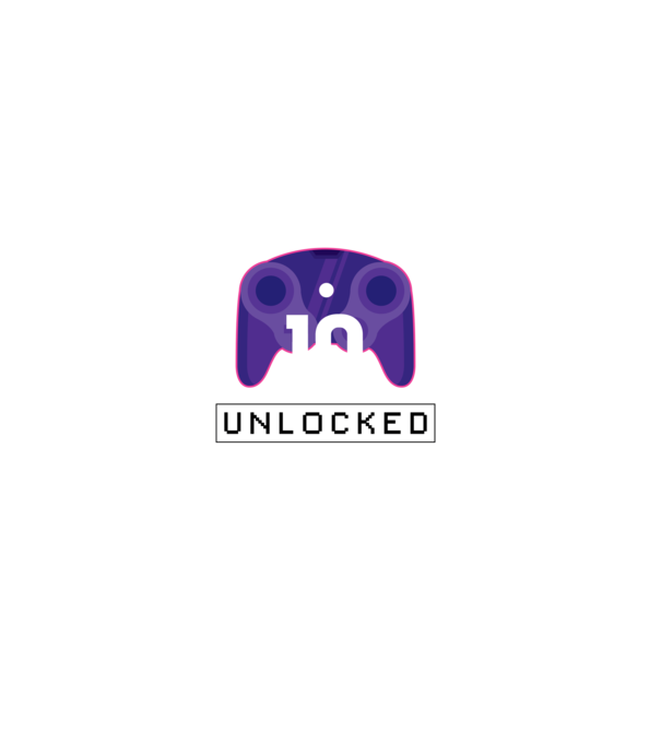Level 10 Unlocked Gamer Birthday model negru pe tricou