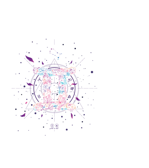 Gemini Zodiac model negru pe tricou