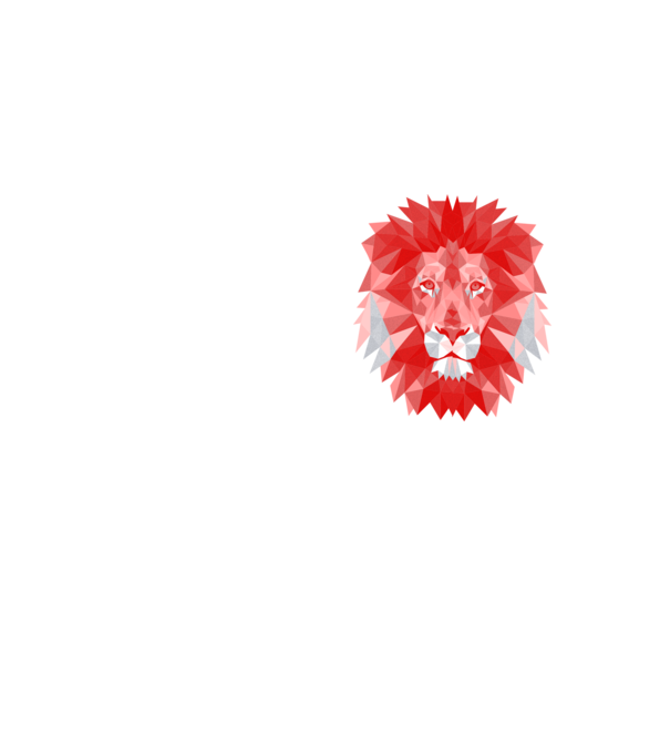 Red Lion model galben neon pe tricou