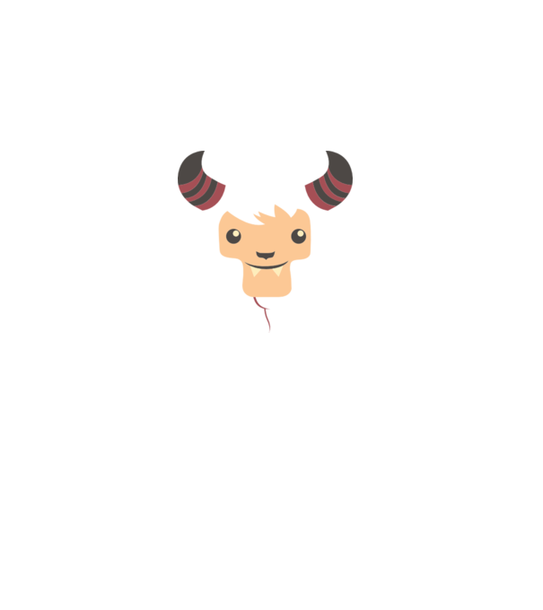 Goat Halloween model albastru închis pe tricou