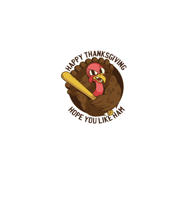 Happy Thanksgiving - Hope you like Ham model alb pe tricou