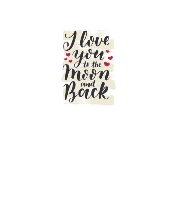'I love you to the moon and back tricou drăguț Valentine''s Day' model gri pe tricou