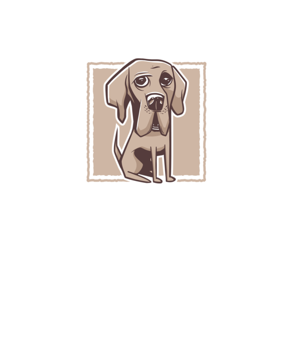 Câine Mastiff german model alb pe tricou